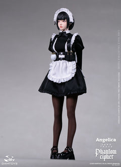 Presale DAMTOYS GLC01 1/6 Phantom Cipher Zero Trace Angelica Action Figure Toy
