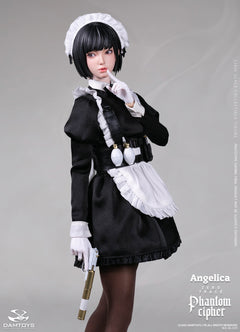 Presale DAMTOYS GLC01 1/6 Phantom Cipher Zero Trace Angelica Action Figure Toy
