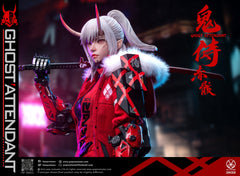 Preventa POP COSTUME GS-002 1/6 Ghost Attendant Red Remains modelo de figura de acción