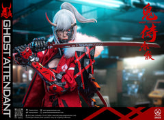 Preventa POP COSTUME GS-002 1/6 Ghost Attendant Red Remains modelo de figura de acción