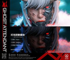 Preventa POP COSTUME GS-002 1/6 Ghost Attendant Red Remains modelo de figura de acción