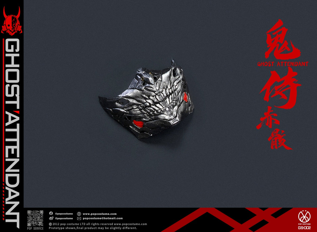 Preventa POP COSTUME GS-002 1/6 Ghost Attendant Red Remains modelo de figura de acción