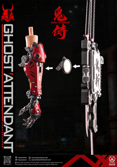 Preventa POP COSTUME GS-002 1/6 Ghost Attendant Red Remains modelo de figura de acción