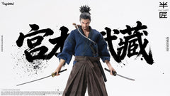 Vorverkauf HALF CRAFT 1/12 Miyamoto 6" Sammler-Actionfigur für Herren Modellspielzeug