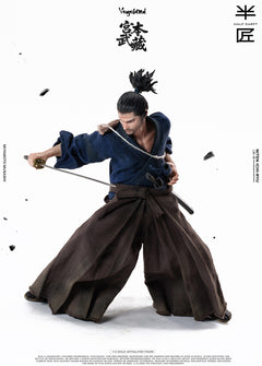 Vorverkauf HALF CRAFT 1/12 Miyamoto 6" Sammler-Actionfigur für Herren Modellspielzeug