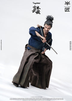 Vorverkauf HALF CRAFT 1/12 Miyamoto 6" Sammler-Actionfigur für Herren Modellspielzeug