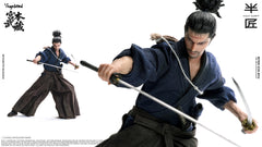 Vorverkauf HALF CRAFT 1/12 Miyamoto 6" Sammler-Actionfigur für Herren Modellspielzeug