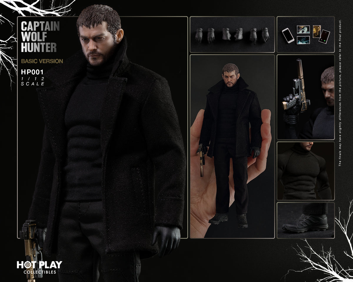 HOT PLAY HP001 1/12 Resident Zombie Evil Crisis Captain Wolf Hunter Chris Basic Ver.
