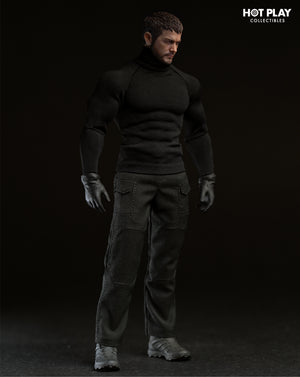 HOT PLAY HP001 1/12 Resident Zombie Evil Crisis Captain Wolf Hunter Chris Deluxe