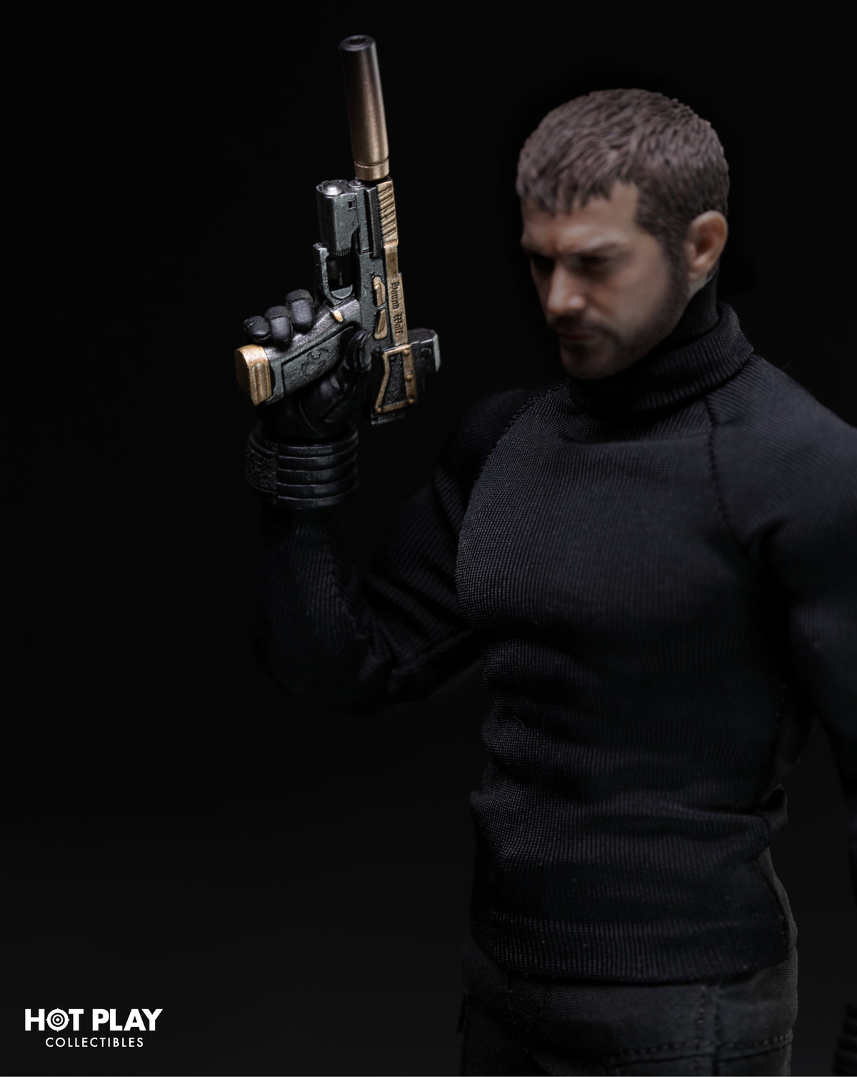 HOT PLAY HP001 1/12 Resident Zombie Evil Crisis Captain Wolf Hunter Chris Deluxe