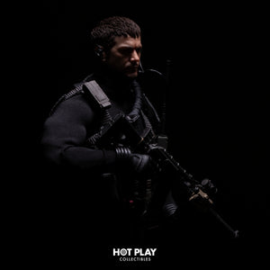 HOT PLAY HP001 1/12 Resident Zombie Evil Crisis Captain Wolf Hunter Chris Deluxe
