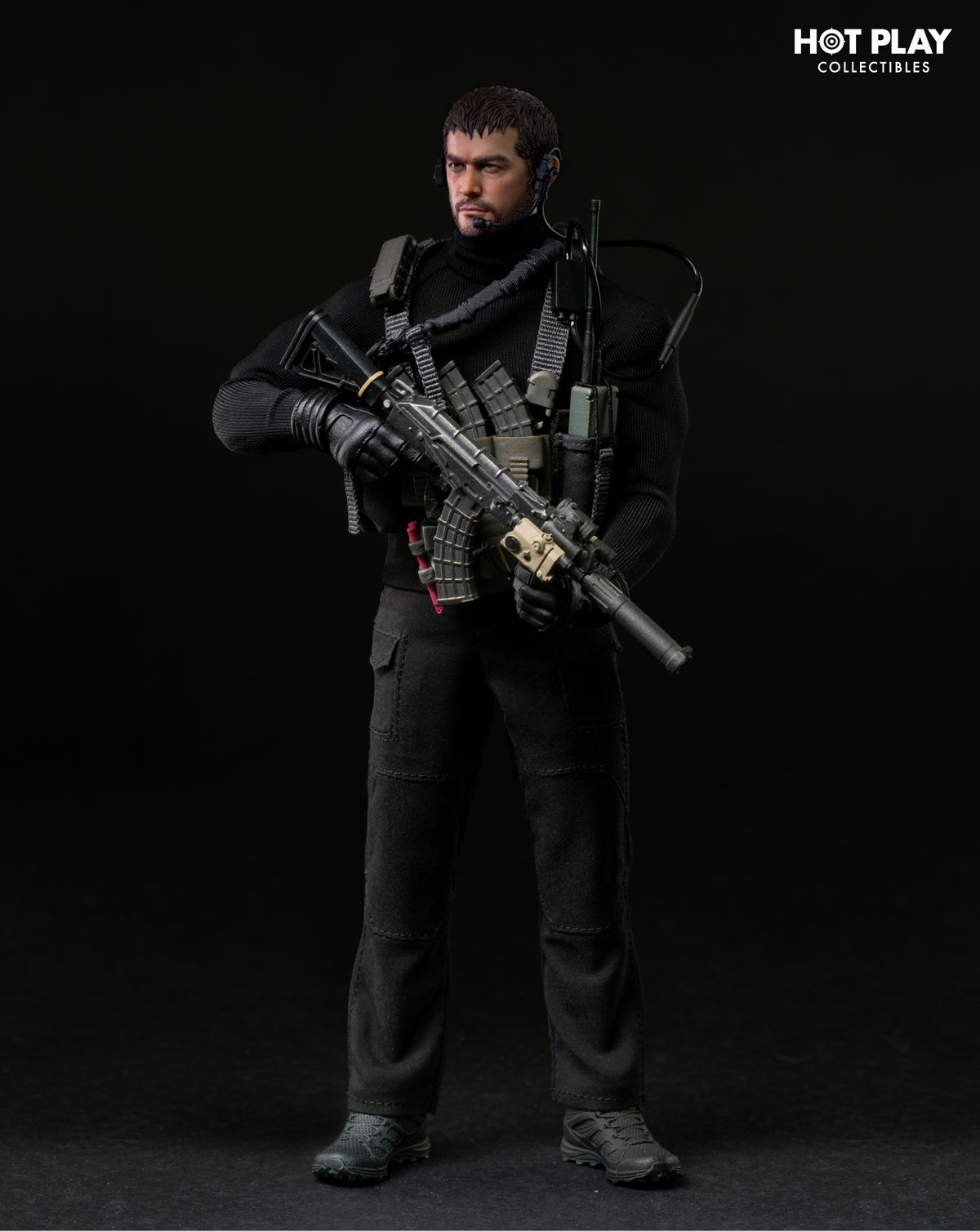 HOT PLAY HP001 1/12 Resident Zombie Evil Crisis Captain Wolf Hunter Chris Deluxe