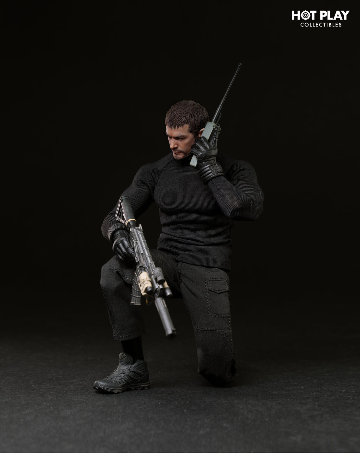 HOT PLAY HP001 1/12 Resident Zombie Evil Crisis Captain Wolf Hunter Chris Deluxe