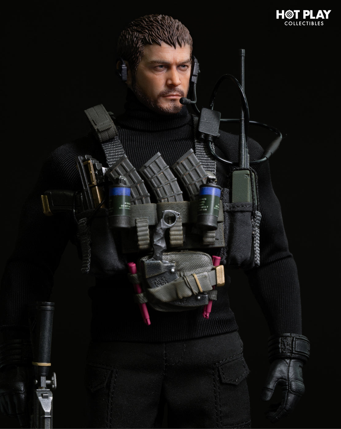 HOT PLAY HP001 1/12 Resident Zombie Evil Crisis Captain Wolf Hunter Chris Deluxe