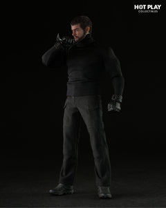 HOT PLAY HP001 1/12 Resident Zombie Evil Crisis Captain Wolf Hunter Chris versión de lujo