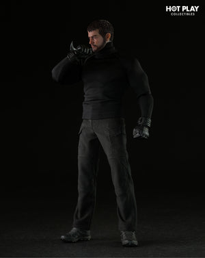 HOT PLAY HP001 1/12 Resident Zombie Evil Crisis Captain Wolf Hunter Chris Deluxe