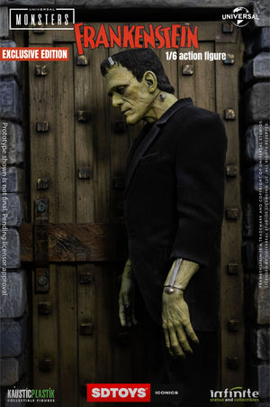 In Stock Infinite Statue 1/6 Frankenstein Male Action Figure Model Deluxe Ver.