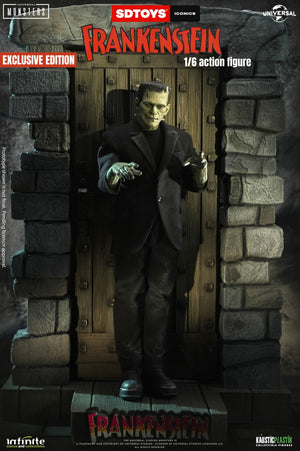 In Stock Infinite Statue 1/6 Frankenstein Male Action Figure Model Deluxe Ver.
