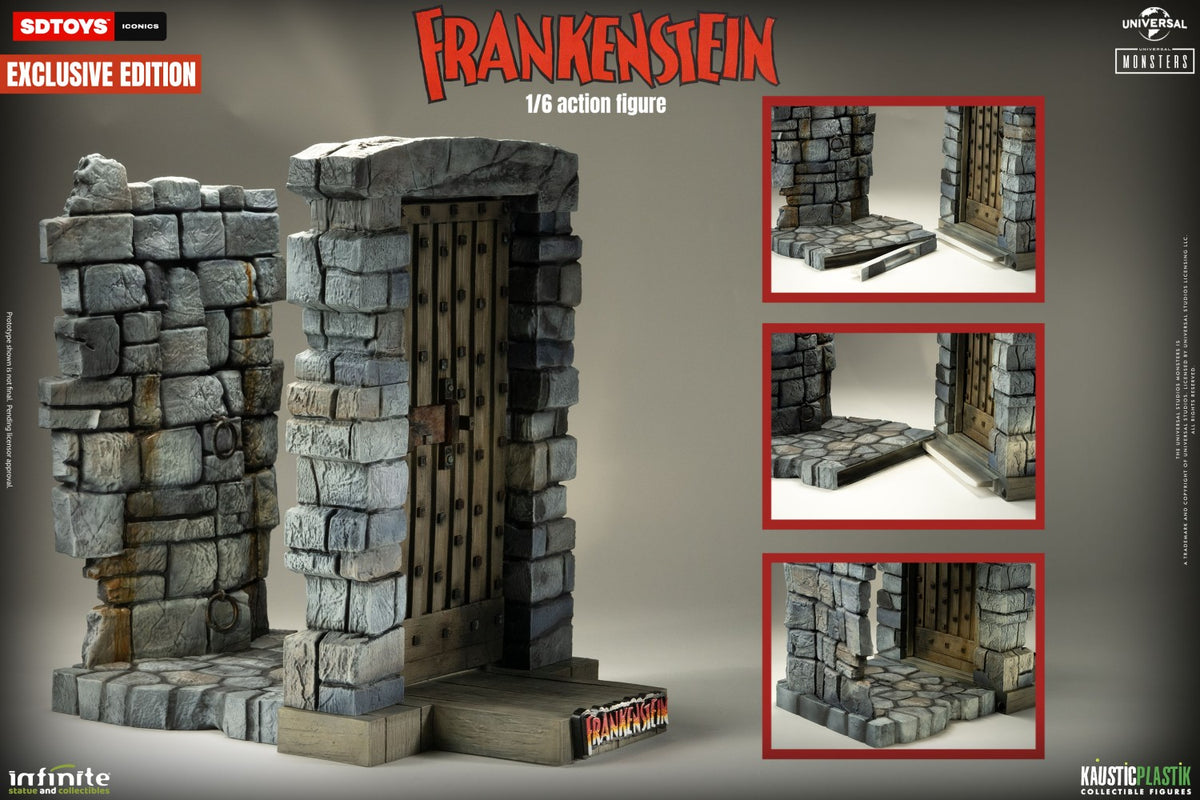 In Stock Infinite Statue 1/6 Frankenstein Male Action Figure Model Deluxe Ver.
