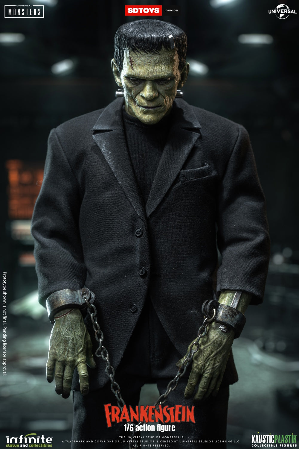 In Stock Infinite Statue 1/6 Frankenstein Collectible Male Action Figure Model Toy