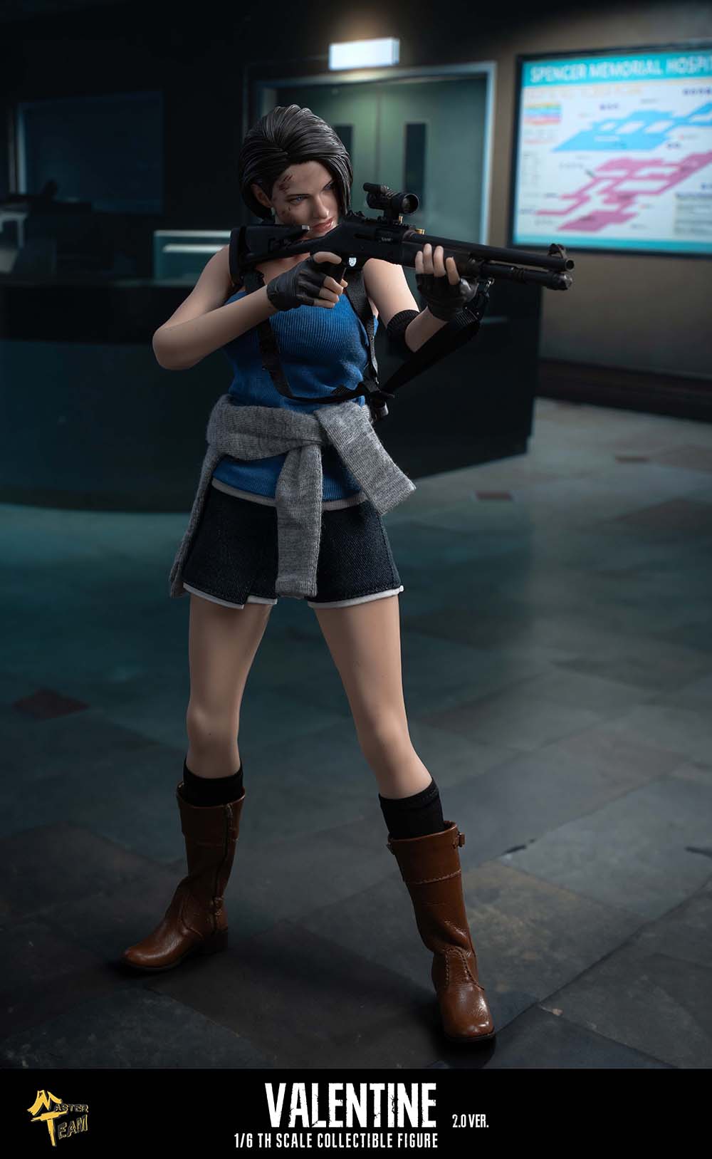 Presale Master Team MTTOYS021 1/6 Zombie Killer Resident Zombie Evil Crisis Jill