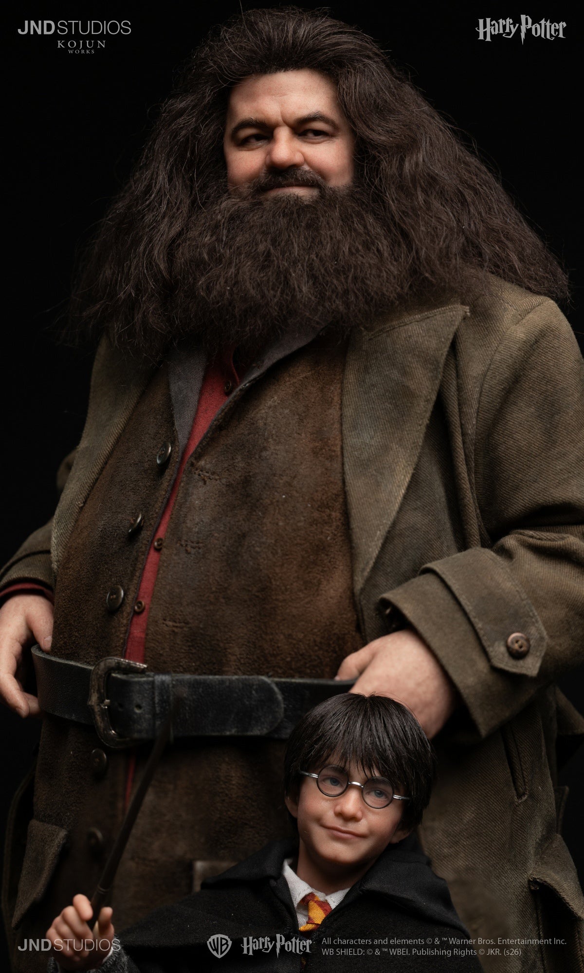 Presale JND STUDIOS HMSK-002 1/6 HMS Harry Potter Rubeus Hagrid Action Figure