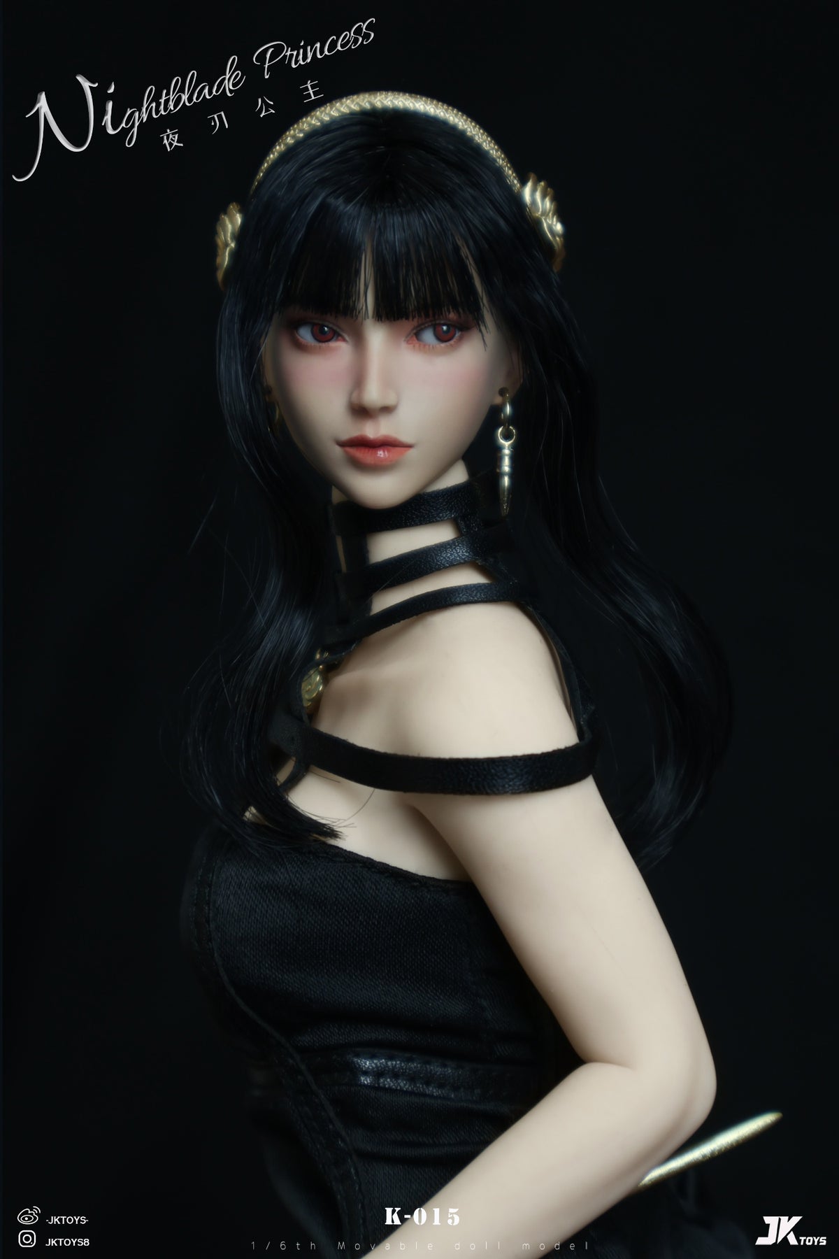 Presale JKTOYS K-015 1/6 Thorn Princess Yor Forger Cosplay Accessories for 12" Body