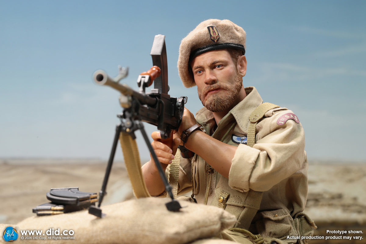 DID K80197 1/6 WWII British SAS Special Forces Colonel Alan Action Figure