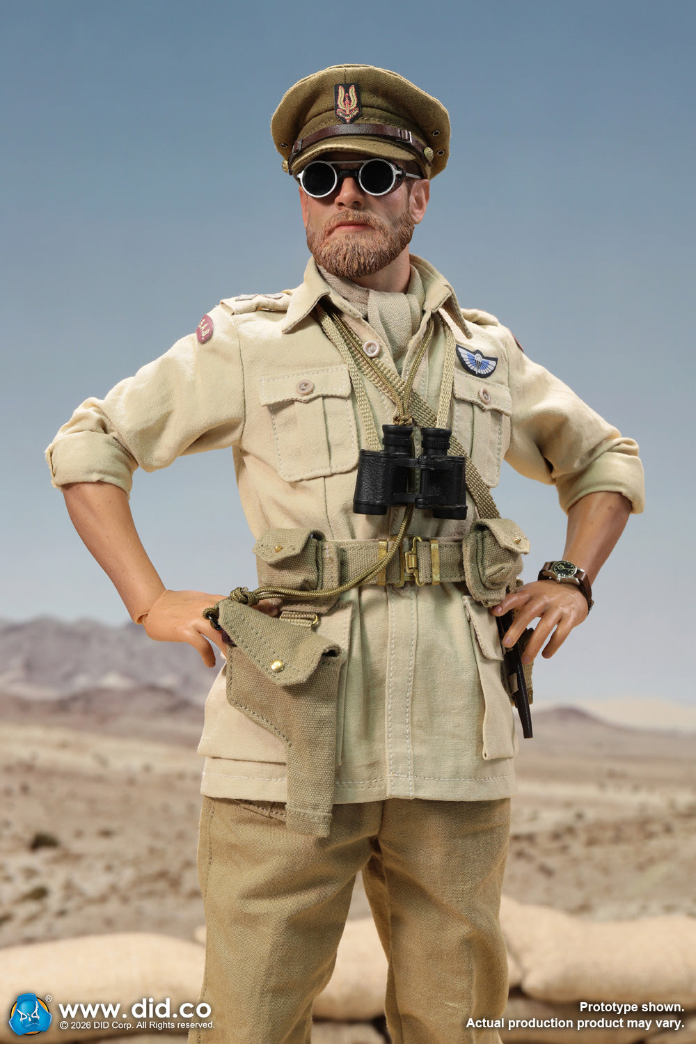 DID K80197 1/6 WWII British SAS Special Forces Colonel Alan Action Figure