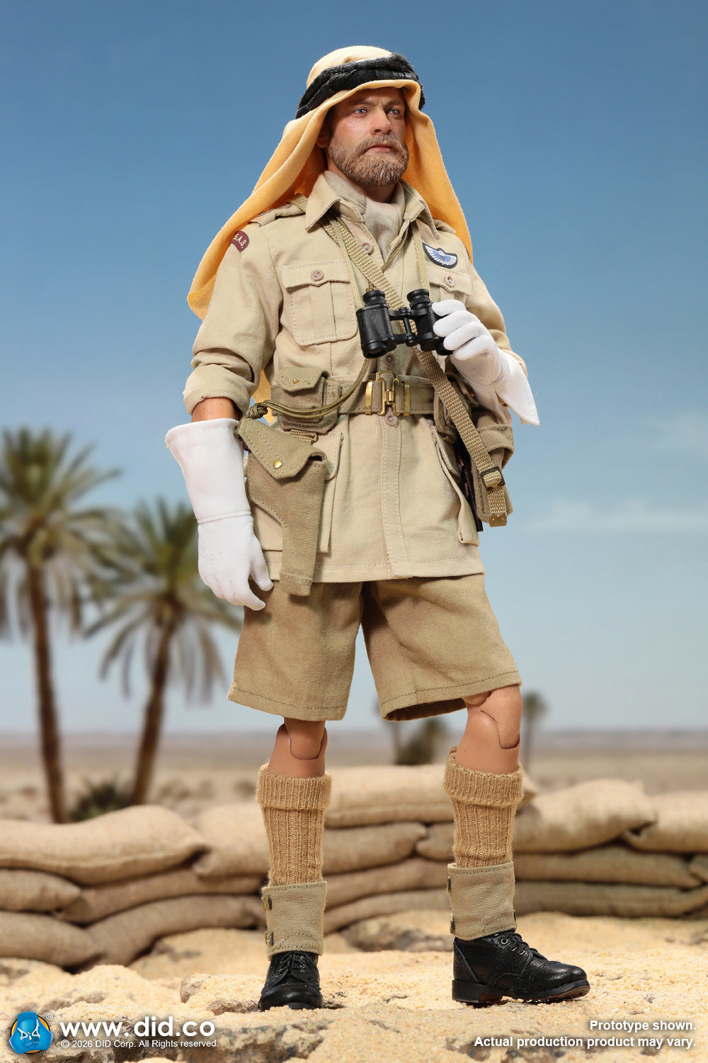DID K80197 1/6 WWII British SAS Special Forces Colonel Alan Action Figure