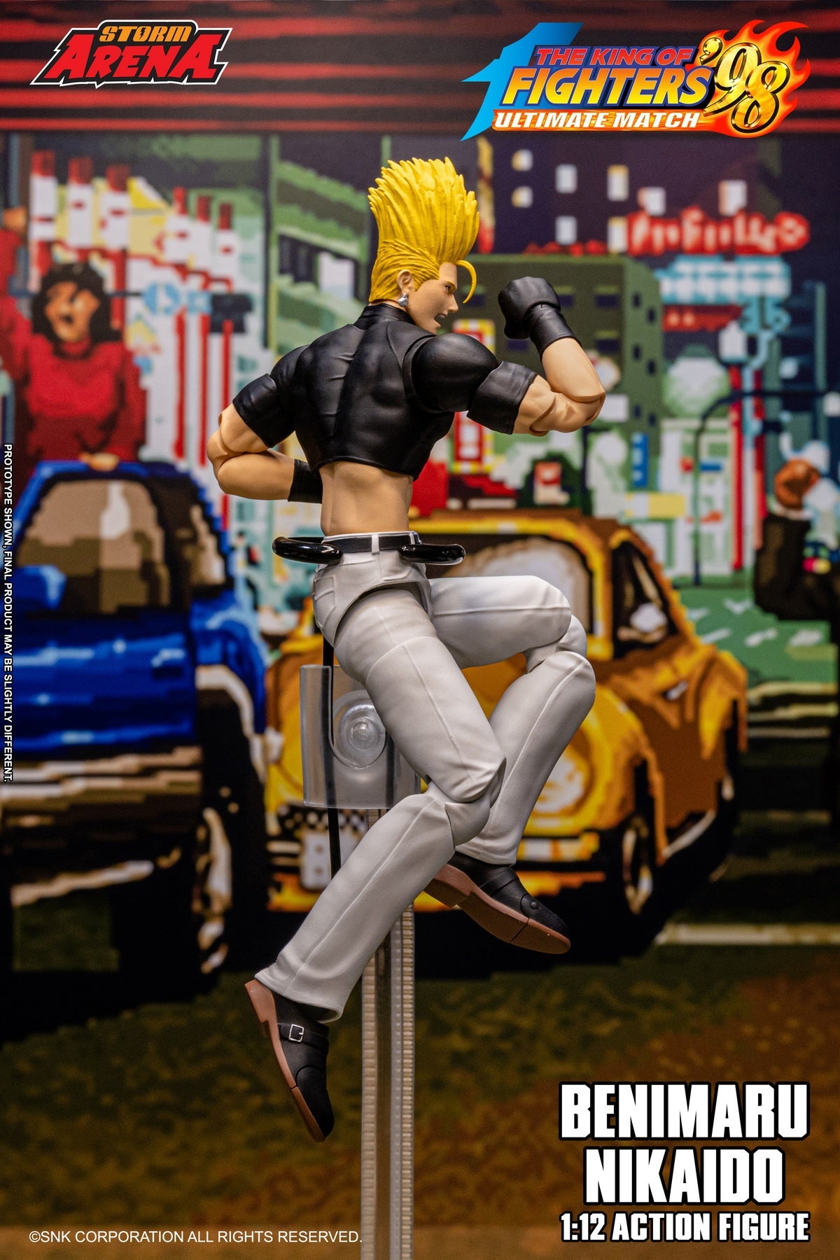 STORM ARENA KFSA01 1/12 Benimaru Nikaido The King of Fighters Action Figure Toy