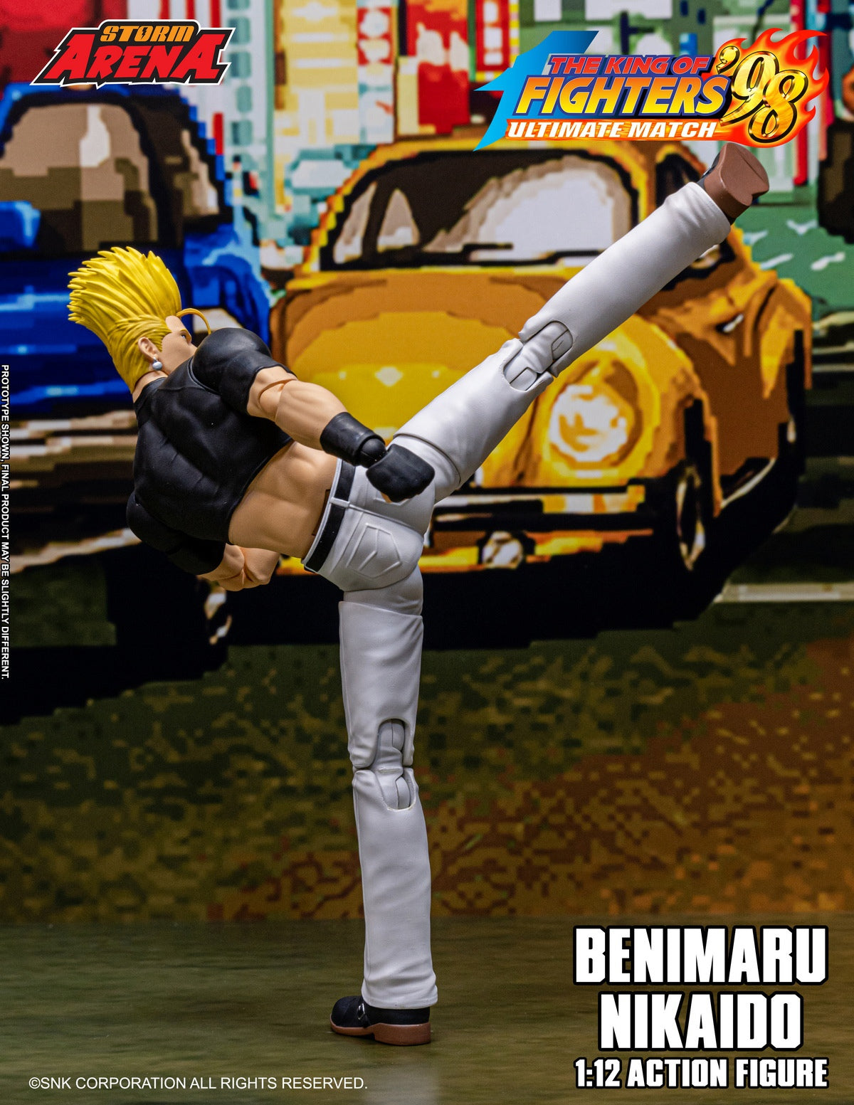STORM ARENA KFSA01 1/12 Benimaru Nikaido The King of Fighters Action Figure Toy