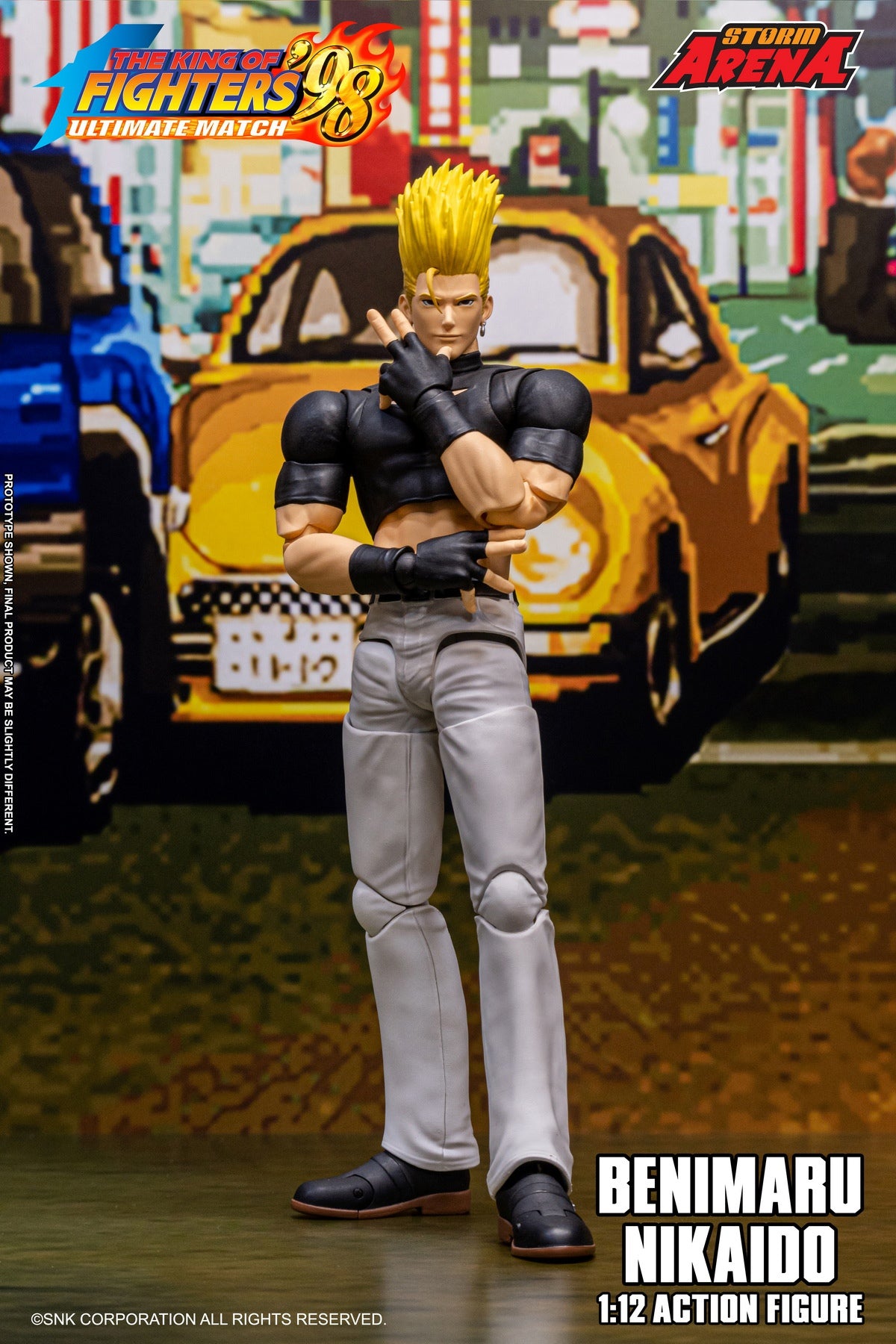 STORM ARENA KFSA01 1/12 Benimaru Nikaido The King of Fighters Action Figure Toy