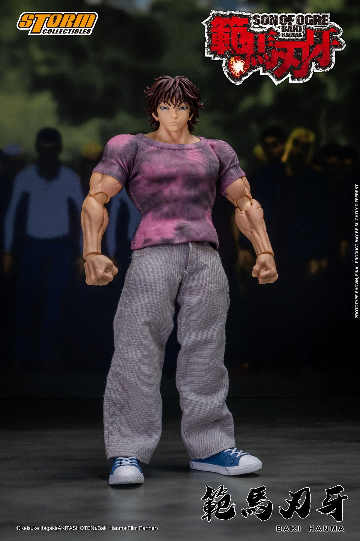 Storm Toys KIBK05 1/12 Baki Hanma Son of The Ogre Sammler-Actionfigur Spielzeug