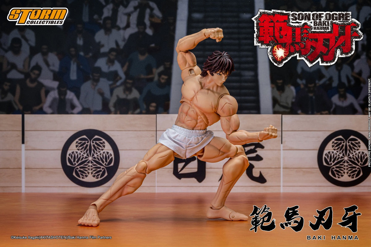 Storm Toys KIBK05 1/12 Baki Hanma Son of The Ogre Sammler-Actionfigur Spielzeug