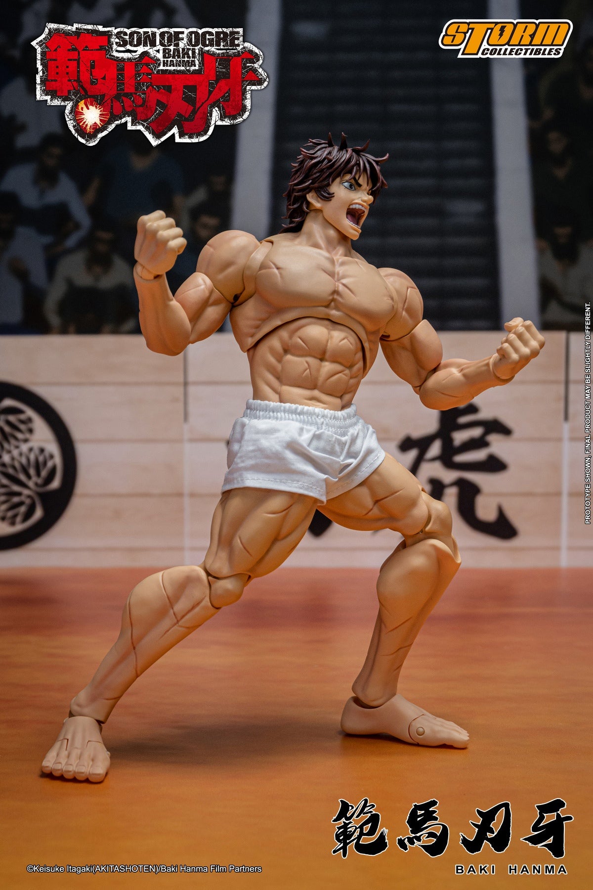 Storm Toys KIBK05 1/12 Baki Hanma Son of The Ogre Sammler-Actionfigur Spielzeug