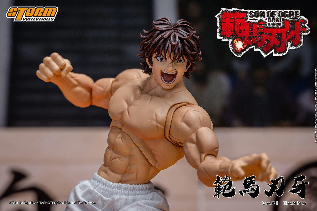 Storm Toys KIBK05 1/12 Baki Hanma Son of The Ogre Sammler-Actionfigur Spielzeug