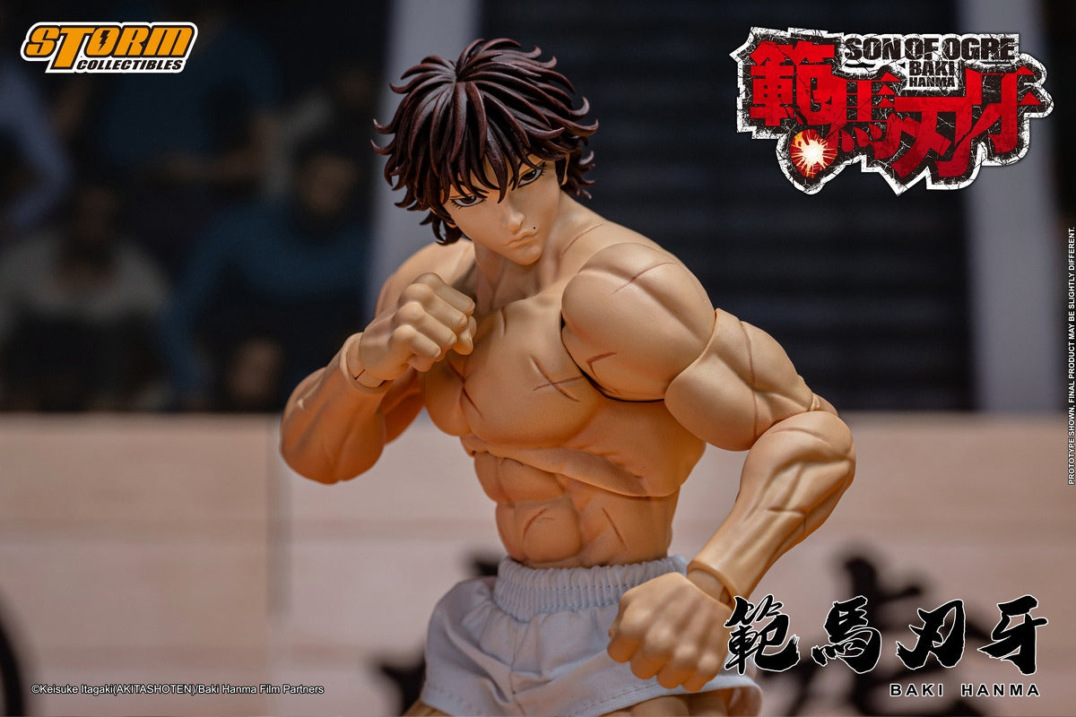 Storm Toys KIBK05 1/12 Baki Hanma Son of The Ogre Sammler-Actionfigur Spielzeug