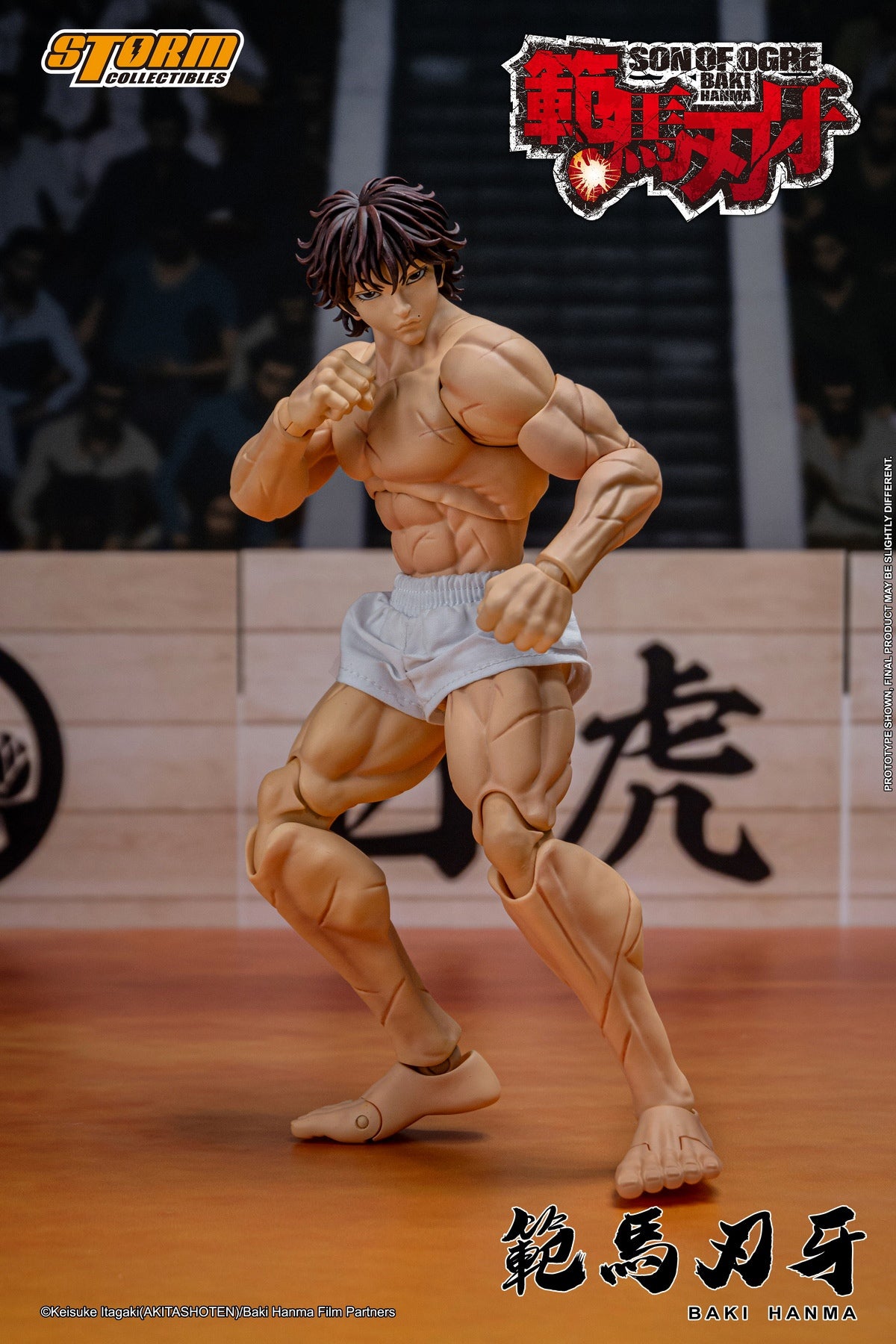 Storm Toys KIBK05 1/12 Baki Hanma Son of The Ogre Sammler-Actionfigur Spielzeug
