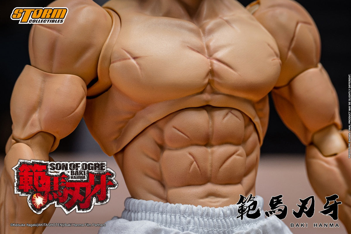 Storm Toys KIBK05 1/12 Baki Hanma Son of The Ogre Sammler-Actionfigur Spielzeug