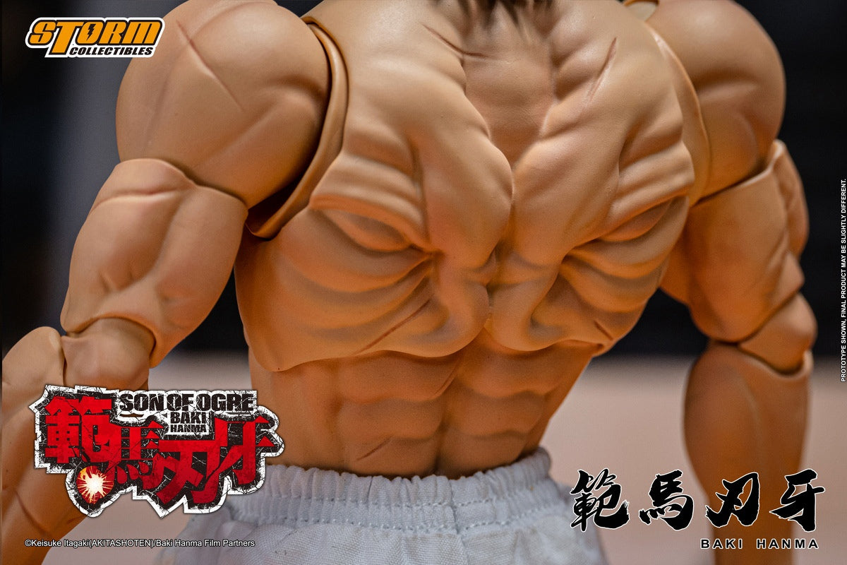 Storm Toys KIBK05 1/12 Baki Hanma Son of The Ogre Sammler-Actionfigur Spielzeug