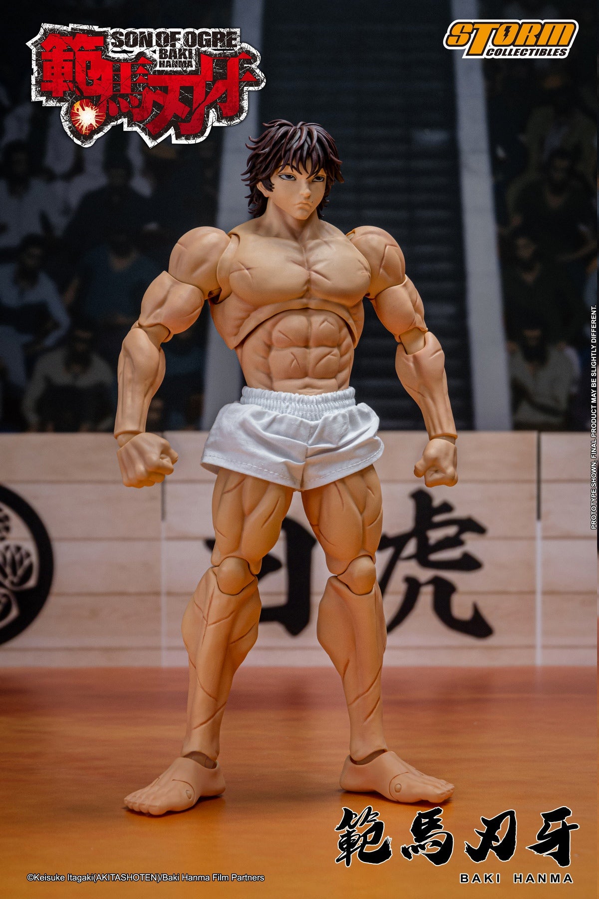 Storm Toys KIBK05 1/12 Baki Hanma Son of The Ogre Sammler-Actionfigur Spielzeug