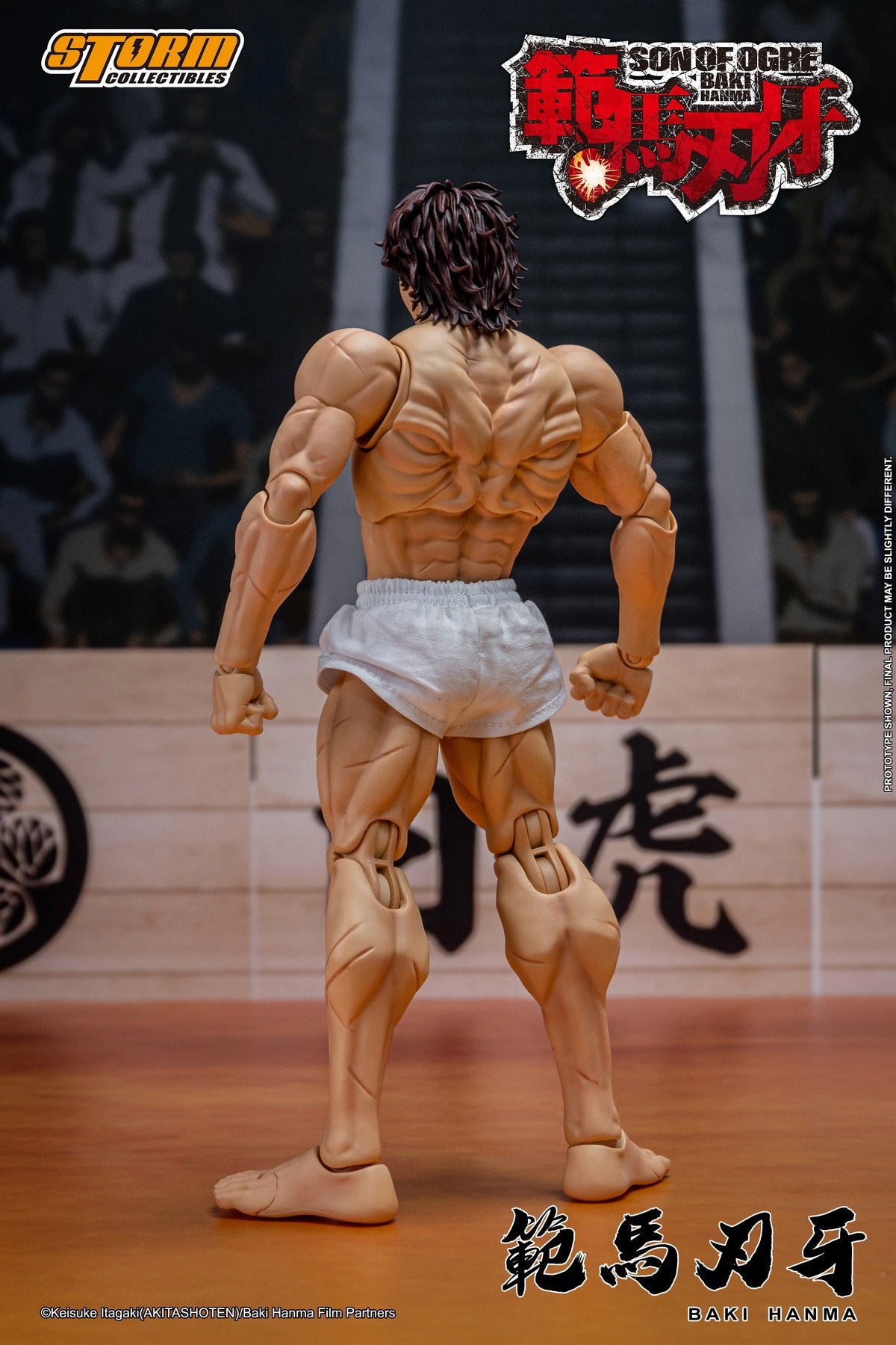 Storm Toys KIBK05 1/12 Baki Hanma Son of The Ogre Sammler-Actionfigur Spielzeug