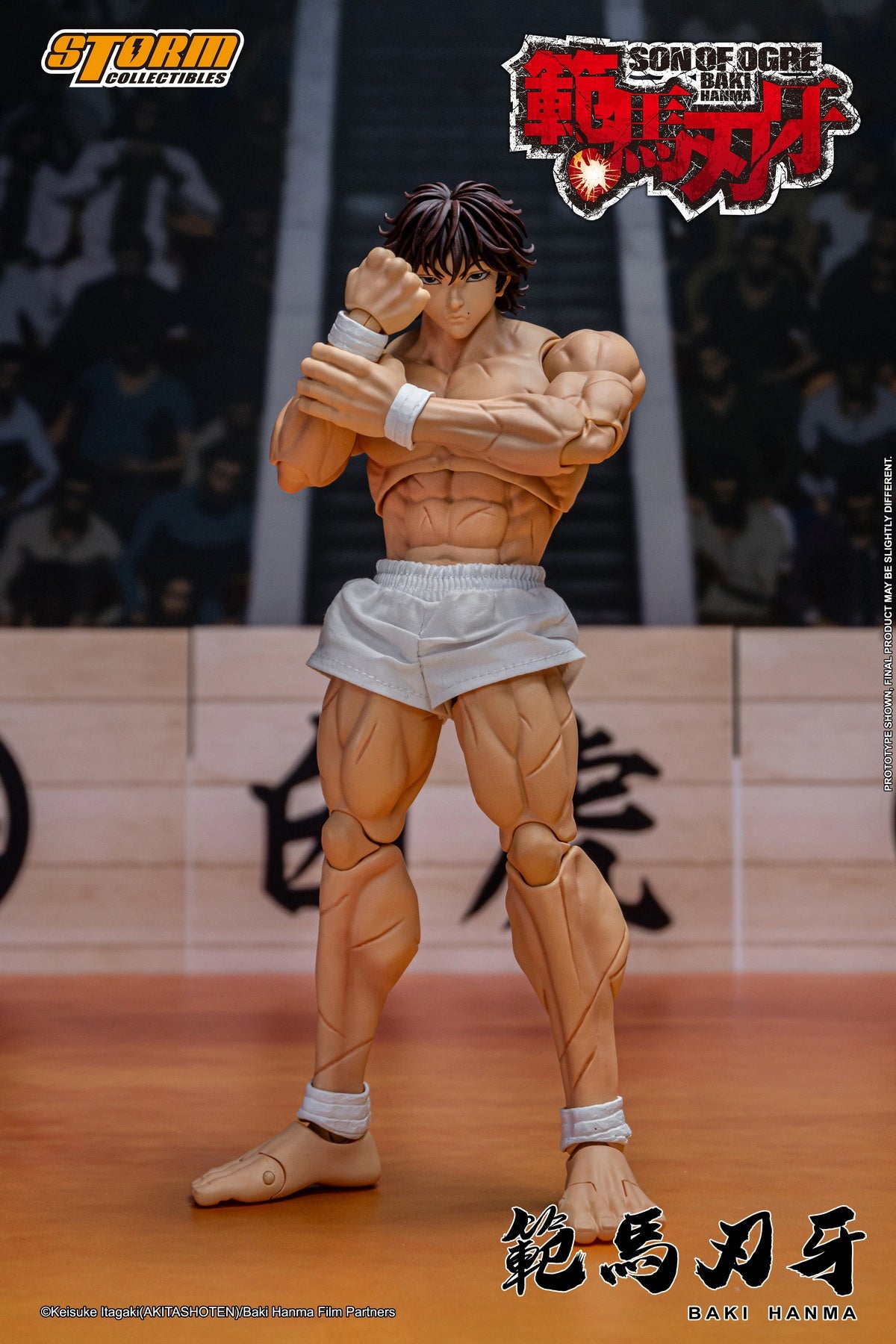 Storm Toys KIBK05 1/12 Baki Hanma Son of The Ogre Sammler-Actionfigur Spielzeug