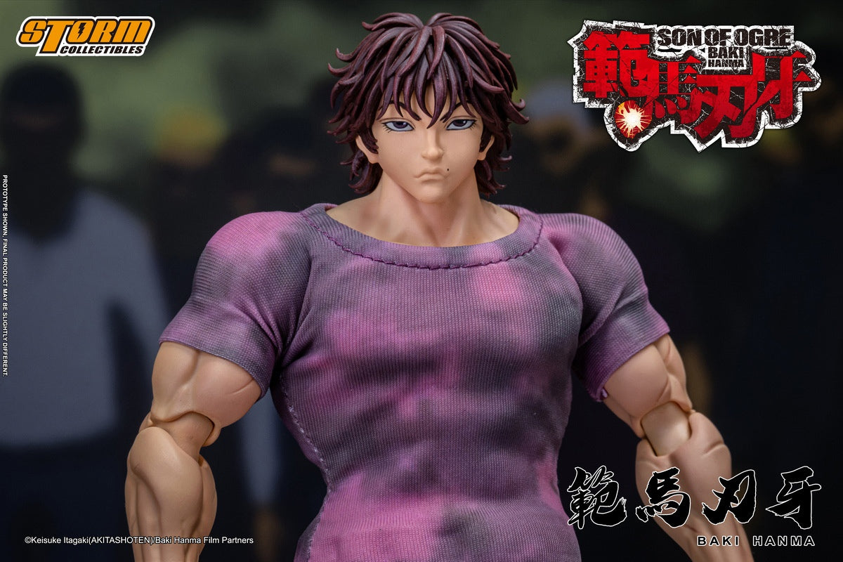 Storm Toys KIBK05 1/12 Baki Hanma Son of The Ogre Sammler-Actionfigur Spielzeug