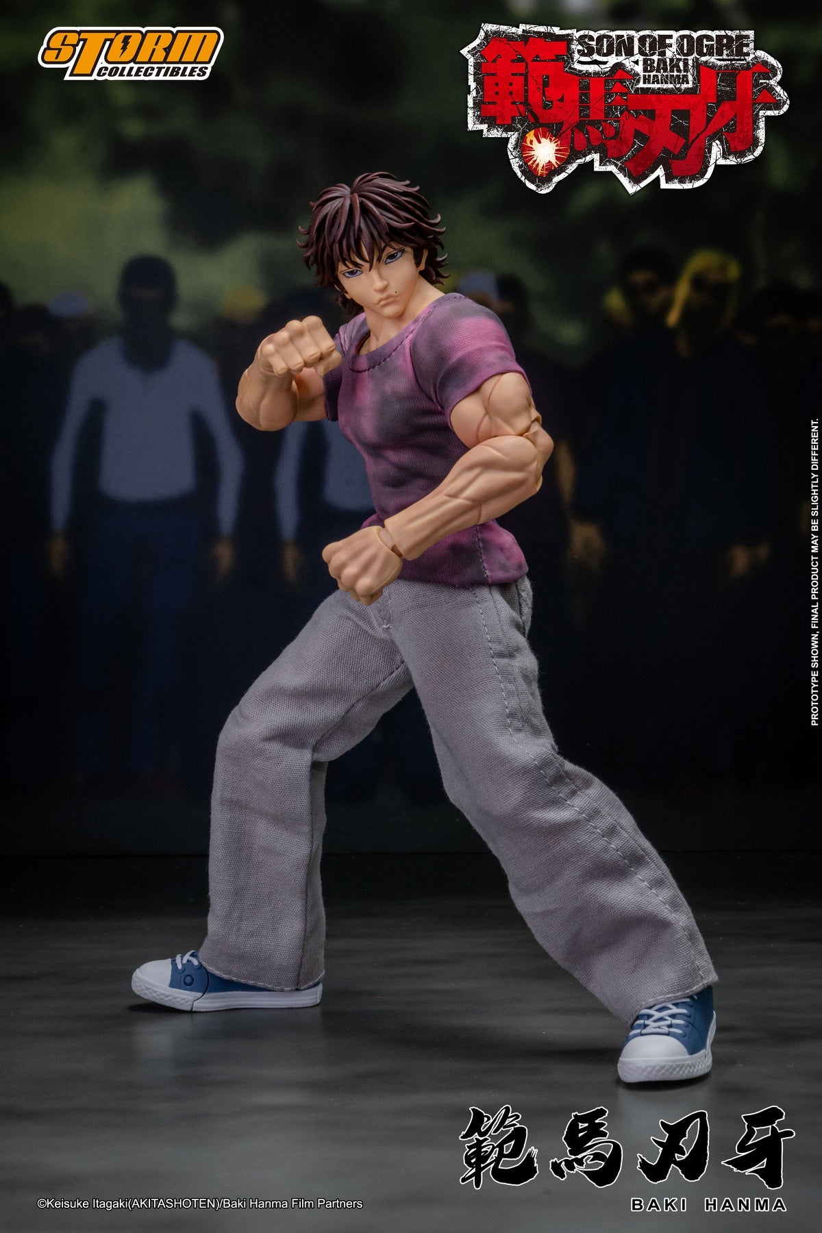 Storm Toys KIBK05 1/12 Baki Hanma Son of The Ogre Sammler-Actionfigur Spielzeug