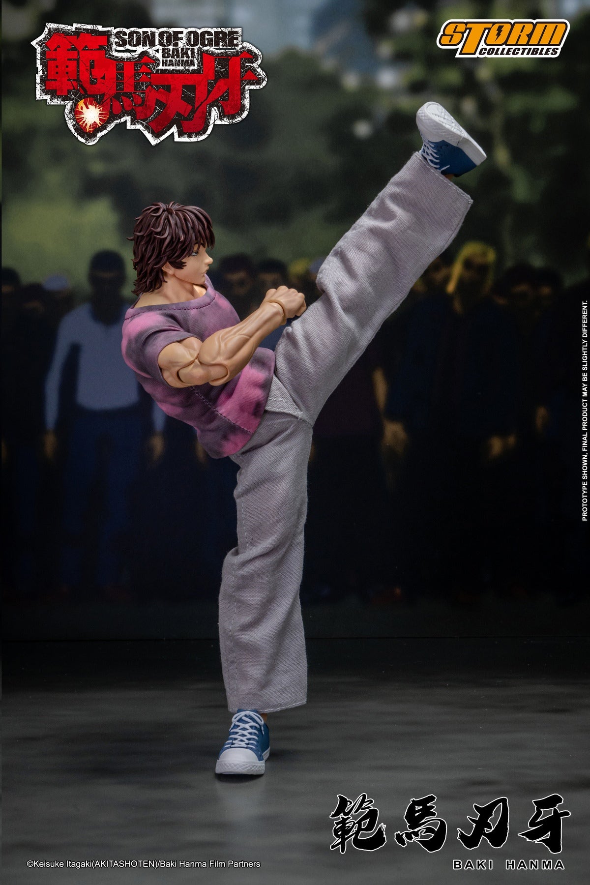 Storm Toys KIBK05 1/12 Baki Hanma Son of The Ogre Sammler-Actionfigur Spielzeug