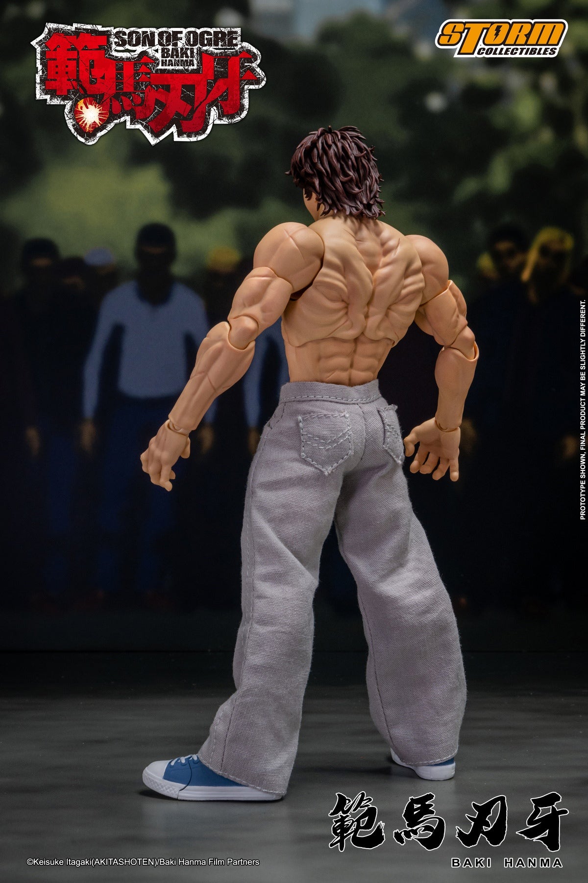 Storm Toys KIBK05 1/12 Baki Hanma Son of The Ogre Sammler-Actionfigur Spielzeug