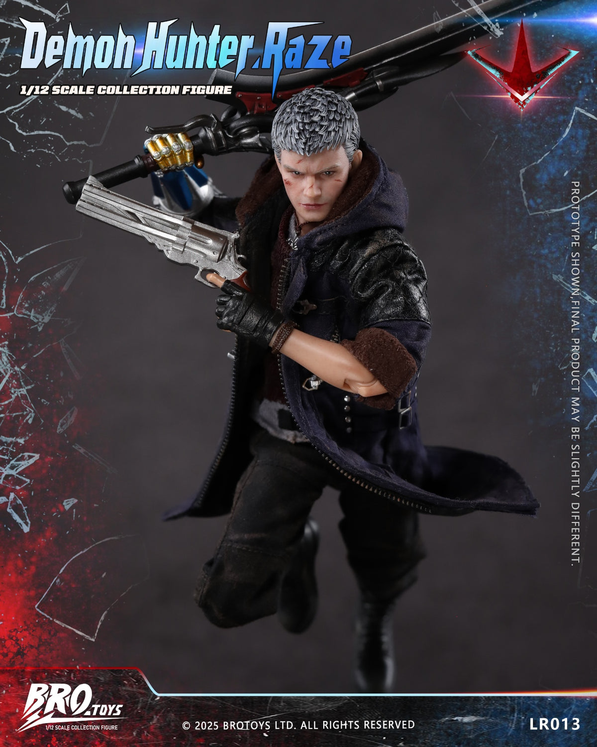 Presale BROTOYS LR013 1/12 The DMC Nero 6" Collectible Male Action Figure Model