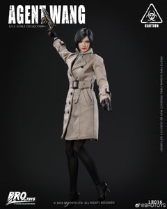 Presale BROTOYS LR016 1/12 Agent Wang Resident Zombie Evil Crisis Ada